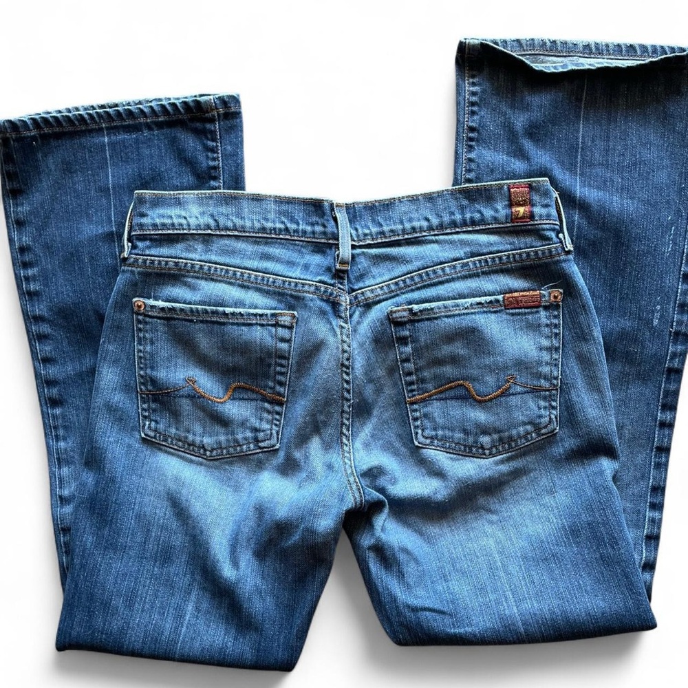 Seven For All Mankind flare jeans (Maternity/pull on)